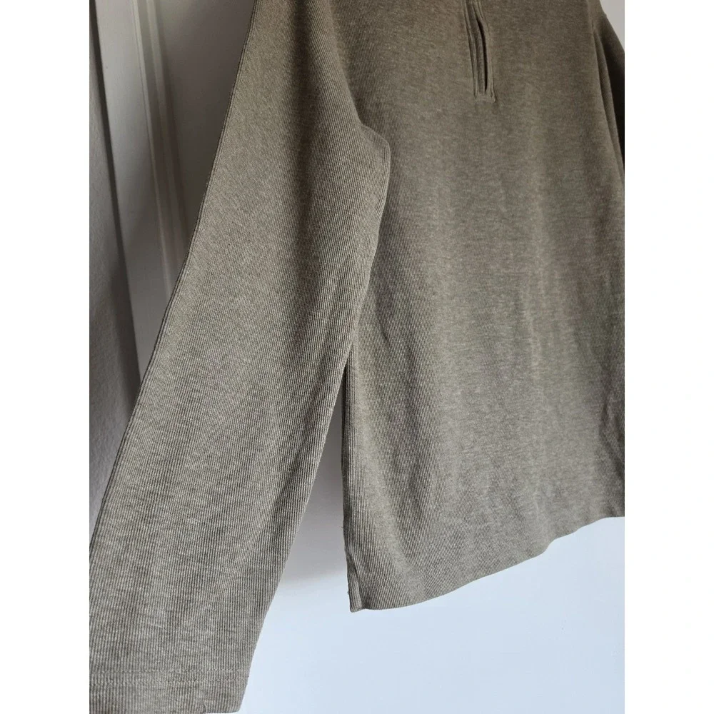 Joseph Abboud Pullover Sweater Men S Brown Collared Long Sleeve Classic